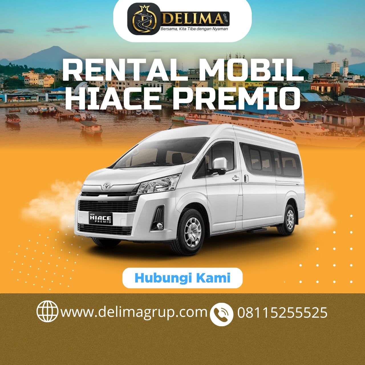 Sewa Hiace Manado - Delima Grup